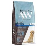 Animal World 15 kg Somonlu Yetişkin Orta ve Büyük Irk Köpek Maması