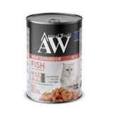 Animal World 415 gr Sterilised Cat Fish Jelly Kedi Konservesi
