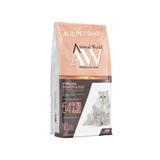 Animal World Sterilised Somonlu Kısırlaştırılmış Kedi Maması Yetişkin (1 - 7 Yaş)-1.5 Kg-Evet