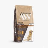 Animal World World Kuzu Etli Pirinçli 15 kg Yetişkin Kuru Köpek Maması