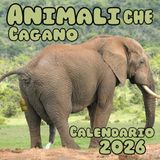 Animali Che Cagano Calendario 2026: Regali per gli amanti degli animali durante le vacanze e le occasioni speciali (12 immagini divertenti con citazioni spiritose)
