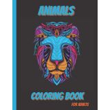 animals coloring book for adults