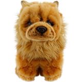 Animals Of The World Chow Chow Çin Aslanı Peluş Oyuncak 28 cm - Kahverengi - Standart