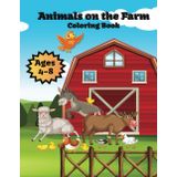 Animals On The Farm Coloring Book