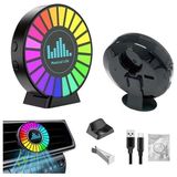 Animasyonlu Müzik Ekolayzer Rgb Şarjlı Sese Duyarlı Kokulu LED Disk