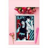 Anime And Your World Albeni-A4-01-Ck Logan Anime Defter 1 Adet Özel Tasarım A4 Boyutu Telli Kareli Defter 21X29 cm