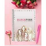 Anime And Your World Albeni-A4-01-Ckpink Defter 1 Adet Özel Tasarım A4 Boyutu 21*29 cm Telli Kareli Defter