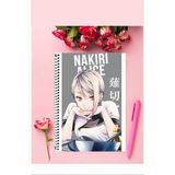 Anime And Your World Alice Nakiri Anime Defter 1 Adet Özel Tasarım A4 Boyutu Telli Kareli Defter 21*29 cm