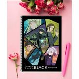 Anime And Your World Darker Than Albeni-A4-01-Ck Anime Defter 1 Adet Özel Tasarım A4 Boyutu 21*29 cm Telli Kareli