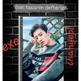 Anime And Your World Exo Chanyeol Özel Tasarım Defter
