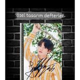Anime And Your World Jungkook Imzalı Bts Özel Tasarım Defter