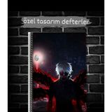 Anime And Your World Kaneki Ken Özel Tasarım Defter