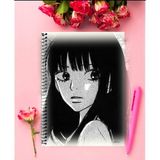 Anime And Your World Kimi No Albeni Tod-A4-01-Oke Anime Defter 1 Adet Özel Tasarım A4 Boyutu 21*29 cm Telli Çizgili