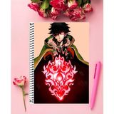 Anime And Your World Tate No Yuusha No Nariagari Özel Tasarım A4 Boyutu Telli Kareli Defter