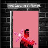 Anime And Your World The Weeknd Özel Tasarım Defter