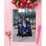 Anime And Your World Vav St. Van Baron Ace Ayno Jacob Lou ve Ziu Telli Özel Tasarım A4 Boyutu Defter