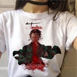 Anime Demon Slayer Tişört MOD365 - Beyaz