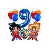 Anime Dragon Ball 9 Yaş Balon Set Vegeta Ve Son Goku Balon Dragon Ball Konsept Doğum Günü Balon