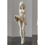 Anime Girl Figure - Detaylı Tasarım Anime Kız Figürü - Koleksiyonluk Biblo, Oyuncu Masası Aksesuarı ve Otaku Odası Dekoru - Anime Severler İçin Yaratıcı Hediye maker kalem ile boyanabilir