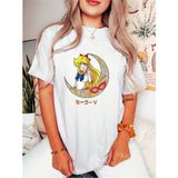Anime Girl Kadın T-Shirts - Beyaz