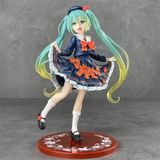 Anime Hatsune Miku Şekil Jk Üniforma Elbise Aksiyon Figürleri Kawaii Kız Ayakta Duruş Masaüstü Koleksiyonu Süs Modeli Hediye