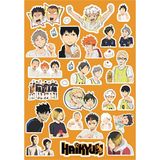 Anime Marketi Anime Haikyuu Sticker Seti Ajanda Laptop Telefon Sticker Seti 29 Adet