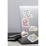 Anime Marketi Estetik Cute/tatlı Sticker Seti - Ajanda - Telefon - Laptop Sticker Seti 11 Adet