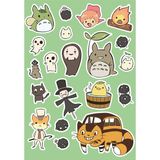 Anime Marketi Tatlı Hayvanlar Sticker Seti Ajanda Telefon Laptop Sticker Seti 20 Adet