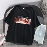 Anime Punk Tokyo Ghoul Kaneki Ken Tisort M68 - Siyah