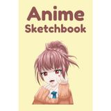 Anime Sketchbook: Blank Drawing Notebook for Manga and Anime Art Practice