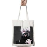 Anime Tokyo Ghoul Iki Tarafı Kalıcı Baskılı Yıkanabilir Çanta