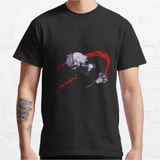 Anime Tokyo Ghoul Kaneki Ken Klasik Erkek Tişörtü MODEL788 - Siyah - XL