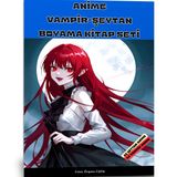 Anime Vampir Kiz Anime Seytan Kiz Boyama Kitabi 2 Kitap