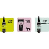 Animology Köpek Bakım Seti (Clean Ears & Tear Stain Remover & Paw & Nose Balm)