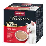 Animonda 3x85 gr Biftekli Yetişkin Kedi Pudingi