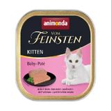 Animonda 6x100 gr Vom Feinsten Sığır Etli Kümes Hayvanlı Karışık Yavru Kedi Konservesi