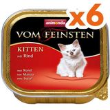 Animonda 83220 Vom Feinsten Kitten Sığır Etli 100x6 gr Kedi Maması