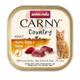 Animonda Carny Country 100 gr Tavuklu Ördekli ve Kaz Etli Yetişkin Kedi Konservesi