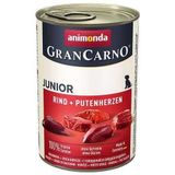 Animonda Gran Carno 400 gr Junior Hindili Sığır Etli Yavru Köpek Konservesi