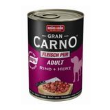 Animonda Gran Carno Adult Sığır Etli ve Yürekli 400 gr Köpek Konserve