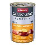 Animonda Gran Carno Sensitiv 400 gr 6 Al 5 Öde Hindili Patatesli Köpek Konservesi