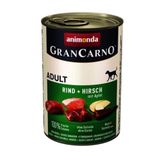 Animonda Gran Carno Sığır Etli Elma 400 gr Yetişkin Köpek Maması Konserve
