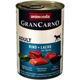 Animonda Gran Carno Sığır Etli Ispanaklı 400 gr Yetişkin Köpek Konserve Maması