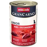 Animonda Junior Sığır ve Hindi Yürekli 400 gr Yavru Köpek Konservesi