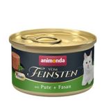 Animonda Vom Feinsten 85 gr Hindili ve Sülünlü Yetişkin Kedi Konservesi