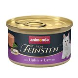Animonda Vom Feinsten 85 gr Tavuklu ve Kuzulu Yetişkin Kedi Konservesi
