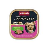 Animonda Vom Feinsten Sığır Etli Ördekli ve Kekikli Yetişkin Küçük Irk 100 gr Köpek Konservesi