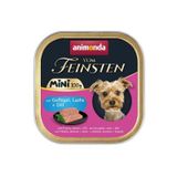 Animonda Vom Feinsten Tavuk Somon ve Dereotlu Yetişkin Küçük Irk 100 gr Köpek Konservesi