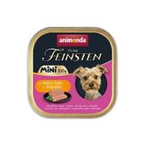 Animonda Vom Feinsten Tavuk ve Kaz Etli Küçük Irk 100 gr Yetişkin Köpek Konservesi