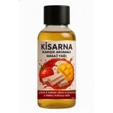 Anında Islatır Kayganlaştırır Çifte Etkili Çilek Sandal Ağacı Mango Karışık Aromalı Masaj Yağı